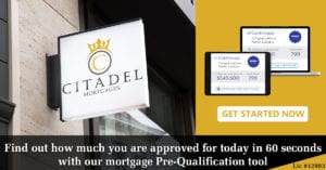 Citadel Mortgages Pre-qualification